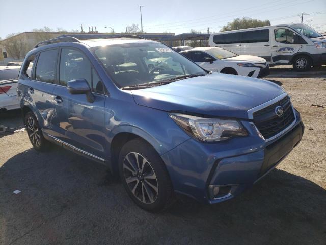 JF2SJGWC7HH436858 - 2017 SUBARU FORESTER 2.0XT TOURING BLUE photo 4