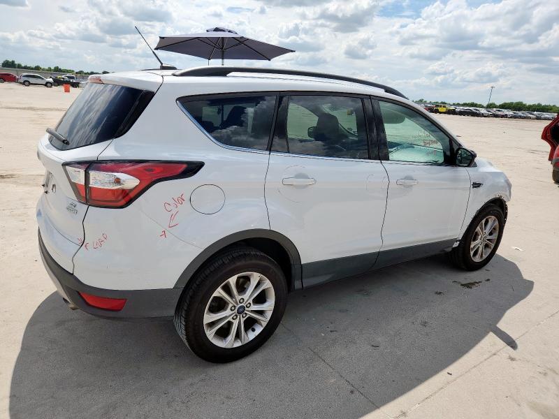 1FMCU0GD6JUA58095 - 2018 FORD ESCAPE SE WHITE photo 3