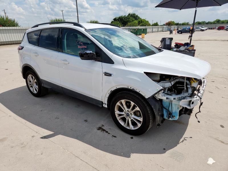 1FMCU0GD6JUA58095 - 2018 FORD ESCAPE SE WHITE photo 4