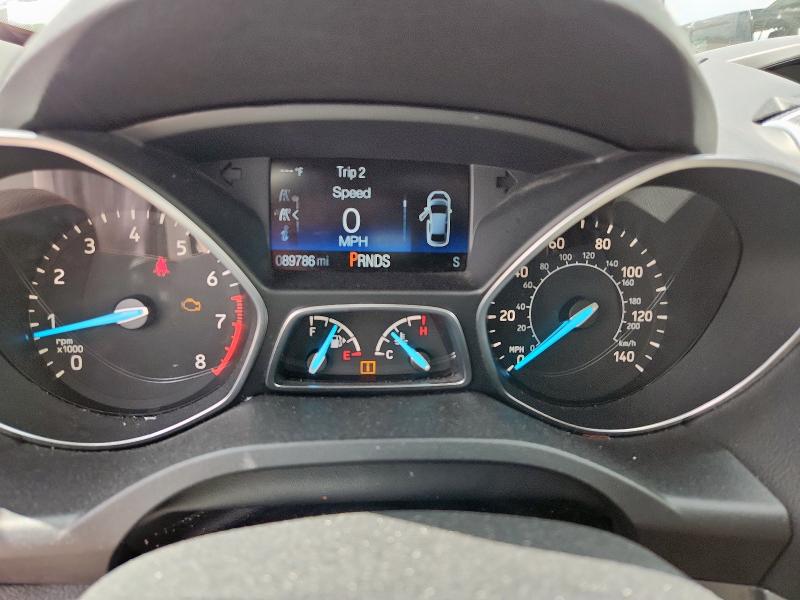 1FMCU0GD6JUA58095 - 2018 FORD ESCAPE SE WHITE photo 9