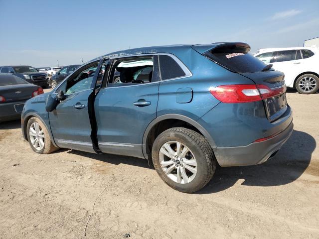 2LMTJ6JP8GBL29336 - 2016 LINCOLN MKX PREMIERE BLUE photo 2