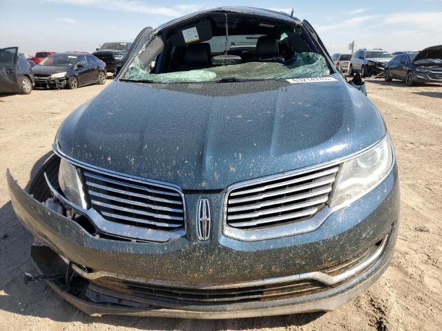 2LMTJ6JP8GBL29336 - 2016 LINCOLN MKX PREMIERE BLUE photo 5