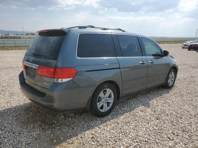 5FNRL3H97AB081665 - 2010 HONDA ODYSSEY TOURING GRAY photo 3