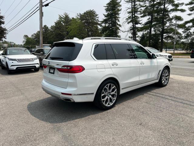 5UXCX4C55KLS38210 - 2019 BMW X7 XDRIVE50I WHITE photo 4
