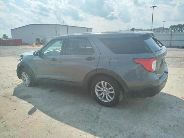 1FMSK7BH0MGB43716 - 2021 FORD EXPLORER GRAY photo 2