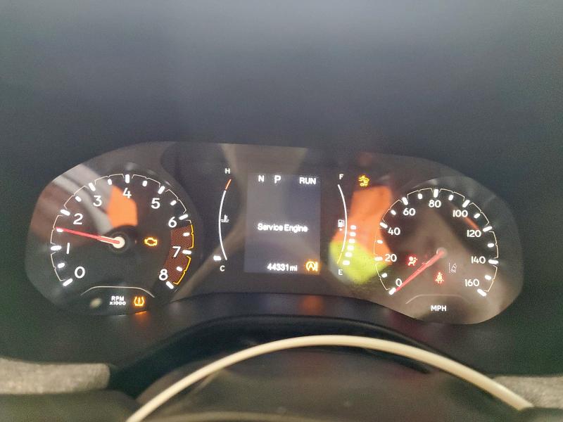 3C4NJCBB6NT174930 - 2022 JEEP COMPASS LATITUDE SILVER photo 9