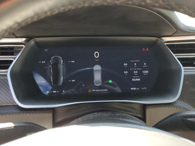 5YJSA1E28JF243466 - 2018 TESLA MODEL S GRAY photo 9