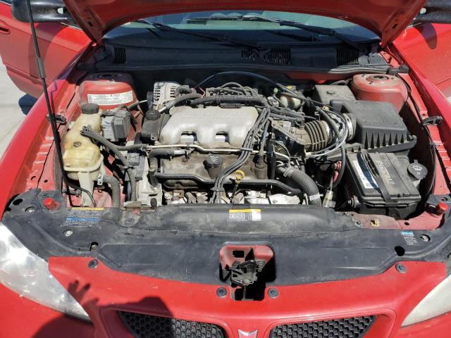 1G2NF52E04M517781 - 2004 PONTIAC GRAND AM SE1 RED photo 11