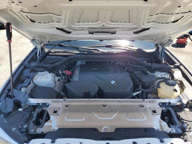 5UXTY3C01M9E52030 - 2021 BMW X3 SDRIVE30I WHITE photo 11