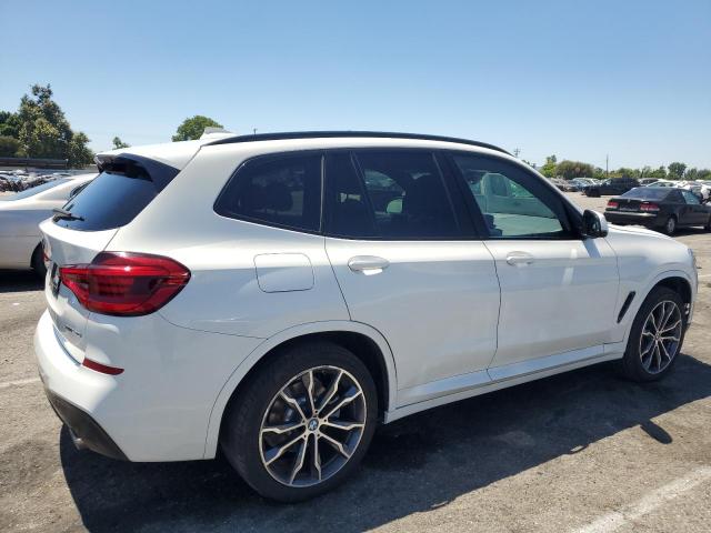 5UXTY3C01M9E52030 - 2021 BMW X3 SDRIVE30I WHITE photo 3