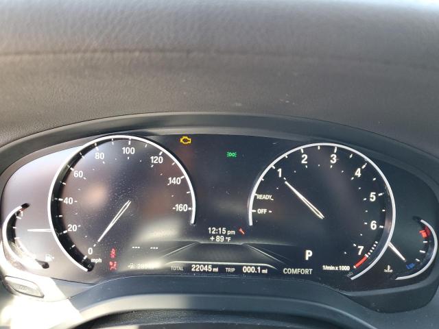 5UXTY3C01M9E52030 - 2021 BMW X3 SDRIVE30I WHITE photo 9