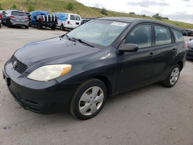 2T1KR32E13C078631 - 2003 TOYOTA COROLLA MA XR BLACK photo 1