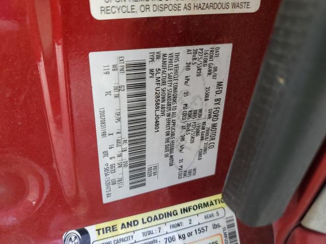 5LMFU28588LJ04801 - 2008 LINCOLN NAVIGATOR 红色 照片 13