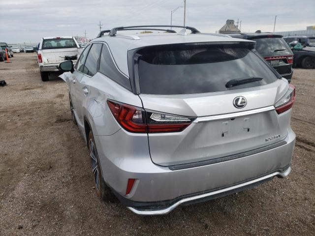 JTJDZKCA3J2010693 - 2018 LEXUS RX 350 L SILVER photo 3