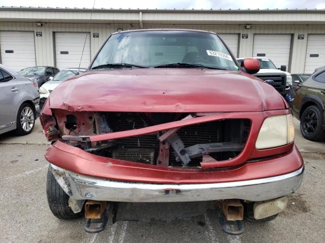 1FTRX18L0YNB55847 - 2000 FORD F150 RED photo 5