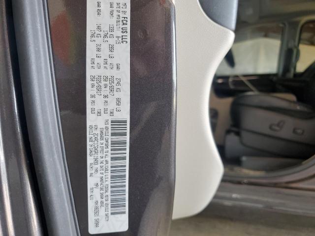 2C4RC1CGXGR119493 - 2016 CHRYSLER TOWN & COU TOURING L GRAY photo 13