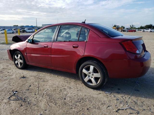 1G8AL55F57Z181439 - 2007 SATURN ION LEVEL 3 RED photo 2