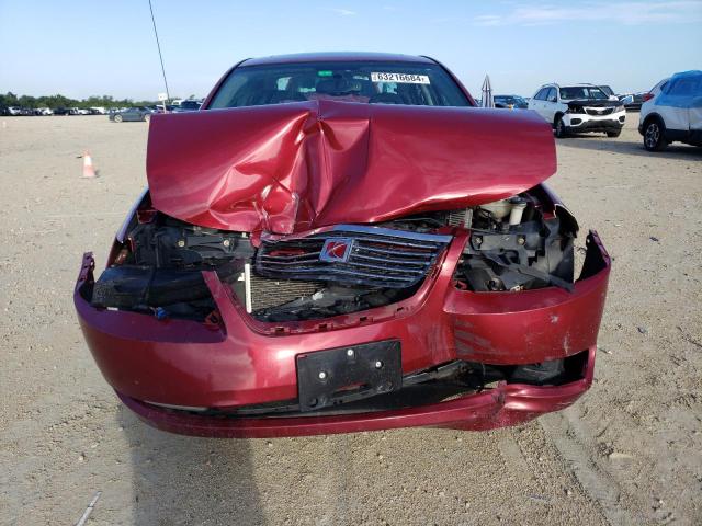 1G8AL55F57Z181439 - 2007 SATURN ION LEVEL 3 RED photo 5