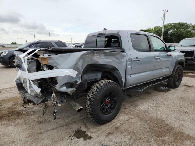 5TFCZ5AN4HX116105 - 2017 TOYOTA TACOMA DOUBLE CAB GRAY photo 3