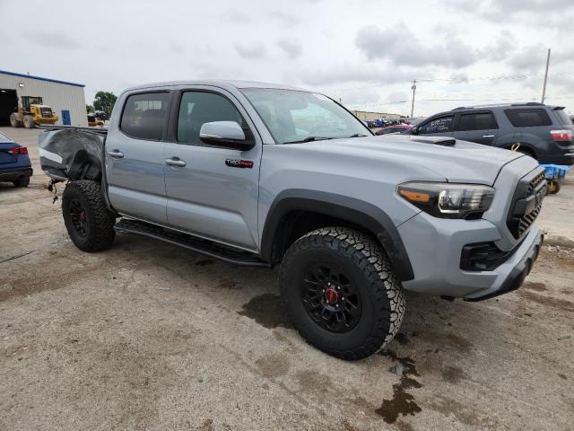 5TFCZ5AN4HX116105 - 2017 TOYOTA TACOMA DOUBLE CAB GRAY photo 4