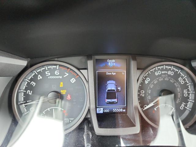 5TFCZ5AN4HX116105 - 2017 TOYOTA TACOMA DOUBLE CAB GRAY photo 9