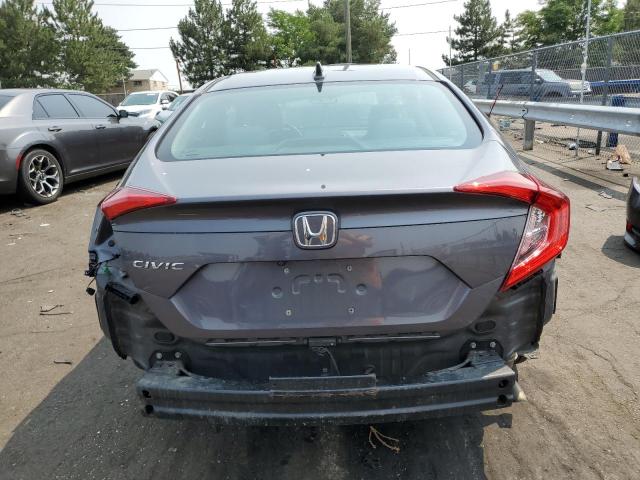 2HGFC2F74JH501697 - 2018 HONDA CIVIC EX GRAY photo 6