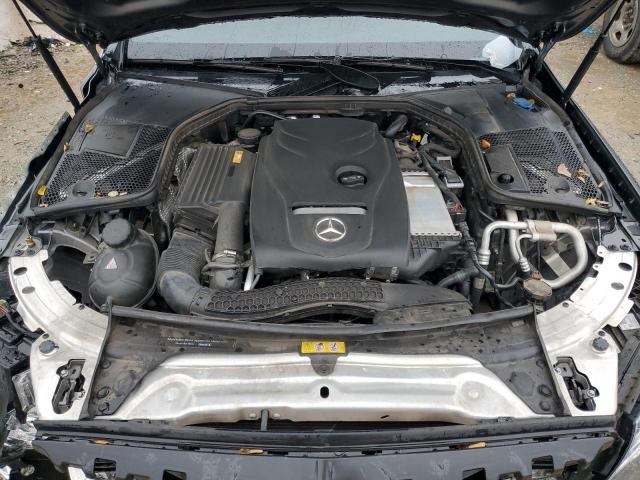 55SWF4JB8HU182591 - 2017 MERCEDES-BENZ C 300 GRAY photo 11