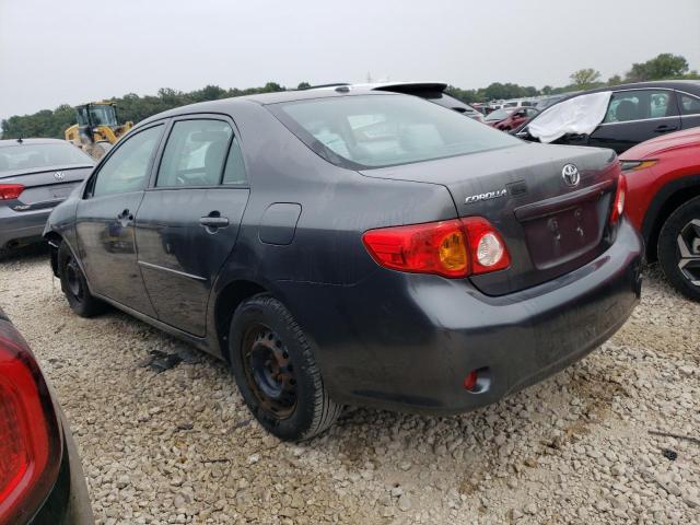 2T1BU4EE3AC368236 - 2010 TOYOTA COROLLA BASE GRAY photo 2