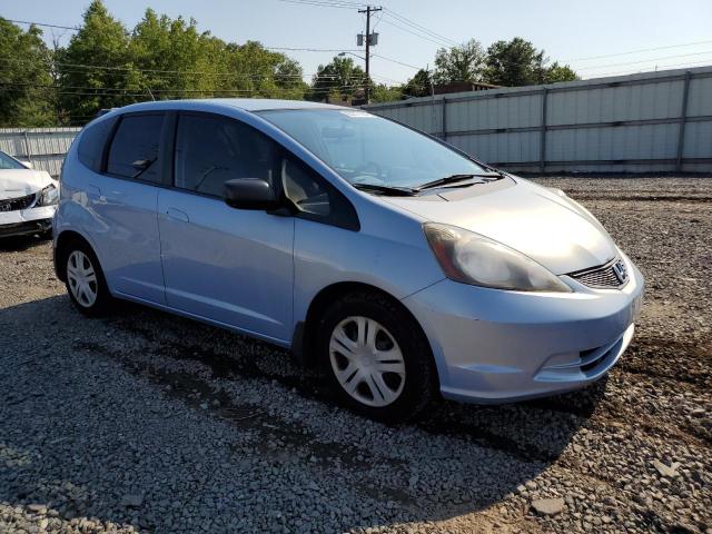 JHMGE882X9S032040 - 2009 HONDA FIT BLUE photo 4