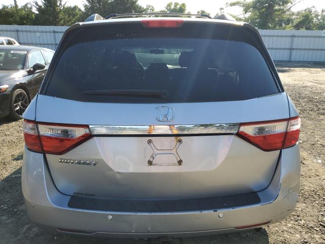 5FNRL5H46BB070075 - 2011 HONDA ODYSSEY EX SILVER photo 6