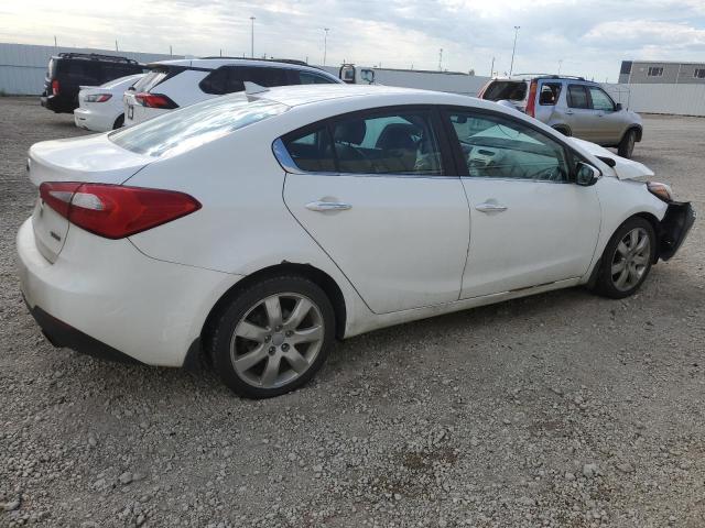 KNAFZ4A80F5412049 - 2015 KIA FORTE EX WHITE photo 3