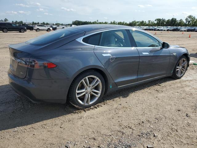 5YJSA1H24FF093178 - 2015 TESLA MODEL S 85D GRAY photo 3