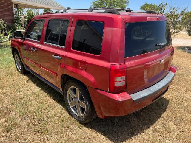 1J8FT48W77D251868 - 2007 JEEP PATRIOT LIMITED RED photo 3