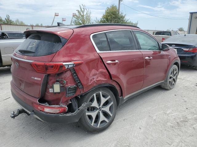 KNDPRCA63J7352099 - 2018 KIA SPORTAGE SX RED photo 3