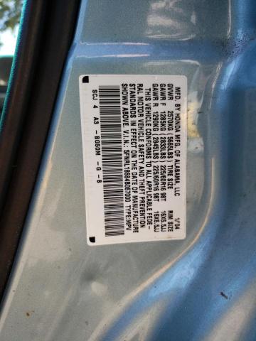 5FNRL18684B067000 - 2004 HONDA ODYSSEY EX TURQUOISE photo 13