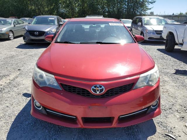 4T1BF1FK6EU753842 - 2014 TOYOTA CAMRY L RED photo 5