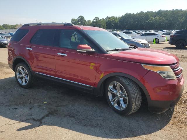1FM5K7F89EGC39739 - 2014 FORD EXPLORER LIMITED 红色 照片 4