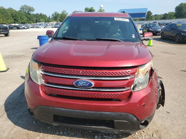 1FM5K7F89EGC39739 - 2014 FORD EXPLORER LIMITED 红色 照片 5