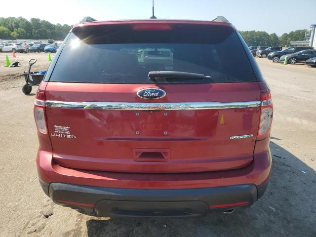 1FM5K7F89EGC39739 - 2014 FORD EXPLORER LIMITED 红色 照片 6
