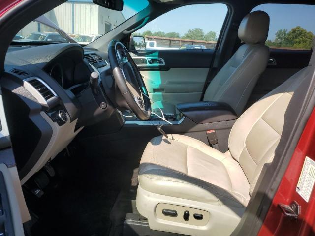 1FM5K7F89EGC39739 - 2014 FORD EXPLORER LIMITED 红色 照片 7