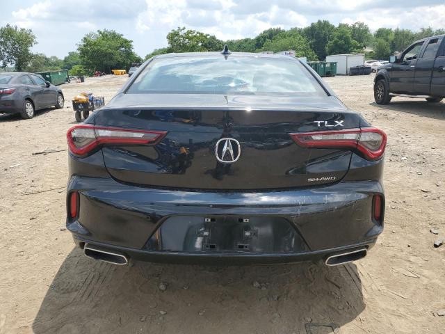 19UUB6F69MA009503 - 2021 ACURA TLX ADVANCE BLACK photo 6