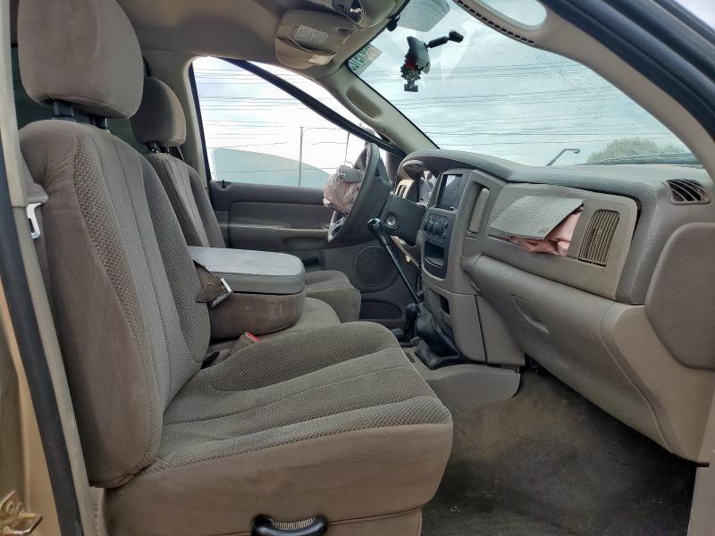 3D7KU28C44G178167 - 2004 DODGE RAM 2500 ST ოქროსფერი ფოტო 5
