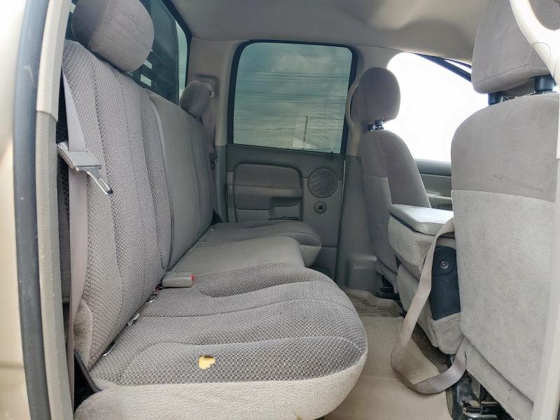 3D7KU28C44G178167 - 2004 DODGE RAM 2500 ST ოქროსფერი ფოტო 6