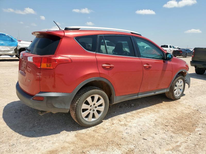 2T3ZFREV3EW093520 - 2014 TOYOTA RAV4 LE RED photo 3