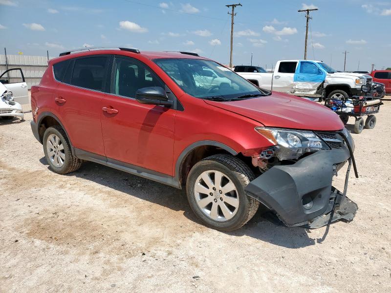 2T3ZFREV3EW093520 - 2014 TOYOTA RAV4 LE RED photo 4