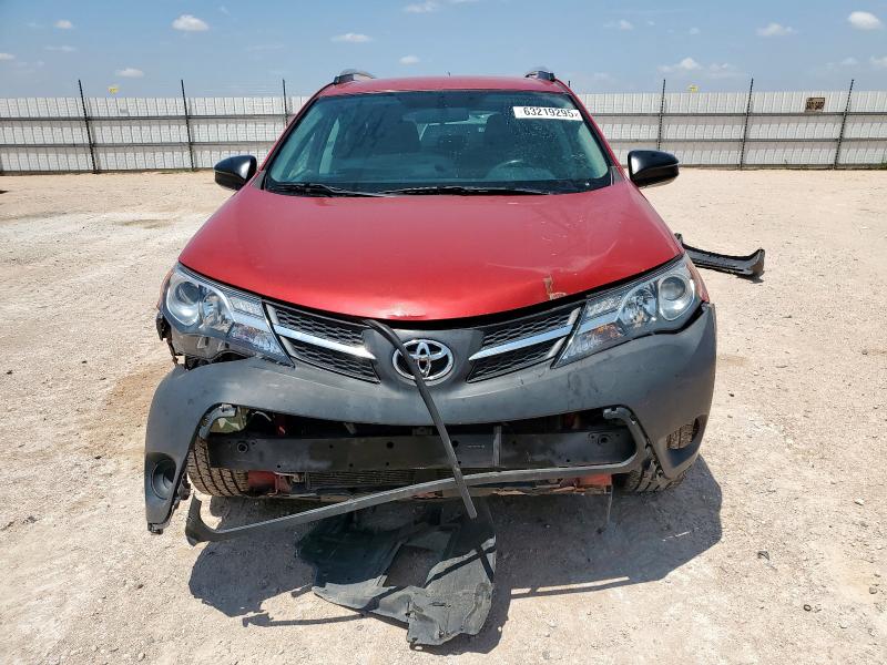 2T3ZFREV3EW093520 - 2014 TOYOTA RAV4 LE RED photo 5