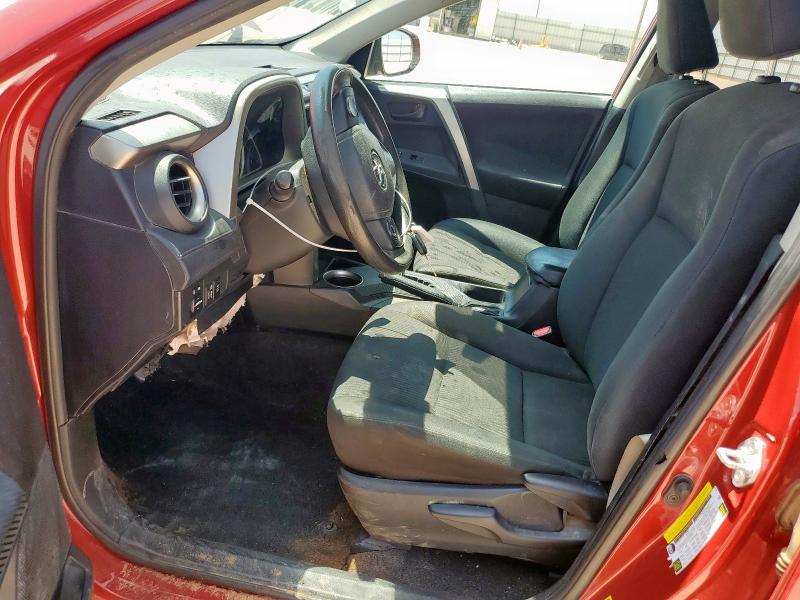 2T3ZFREV3EW093520 - 2014 TOYOTA RAV4 LE RED photo 7