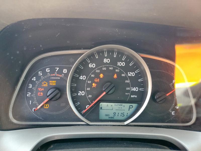 2T3ZFREV3EW093520 - 2014 TOYOTA RAV4 LE RED photo 9