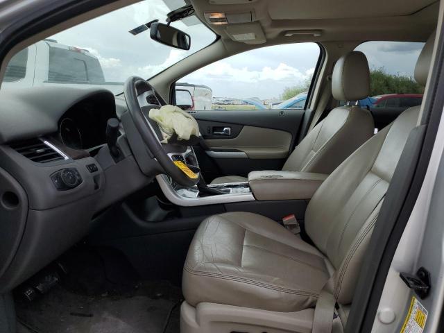 2FMDK3KC8DBA21621 - 2013 FORD EDGE LIMITED SILVER photo 7