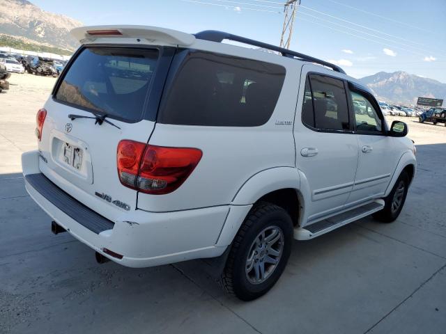 5TDBT48A17S291233 - 2007 TOYOTA SEQUOIA LIMITED WHITE photo 3